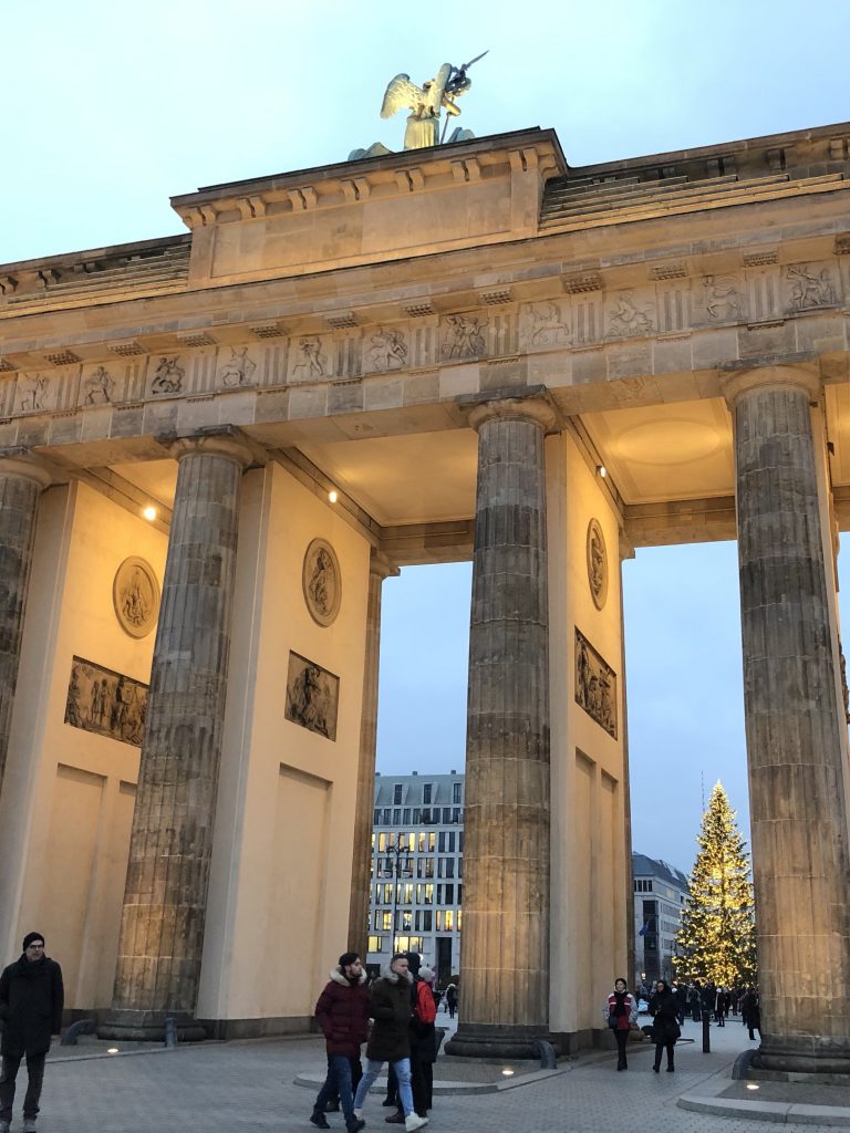 Puerta de Brandemburgo. Viaje a Berlín.